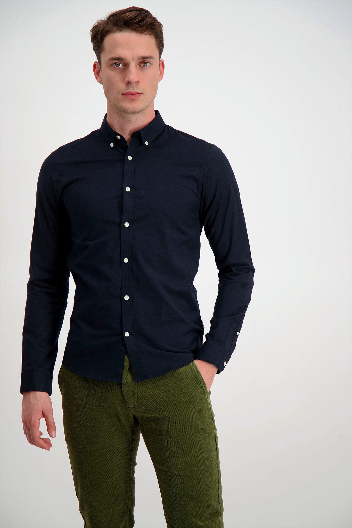 Lindbergh Superflex Oxford-Hemd