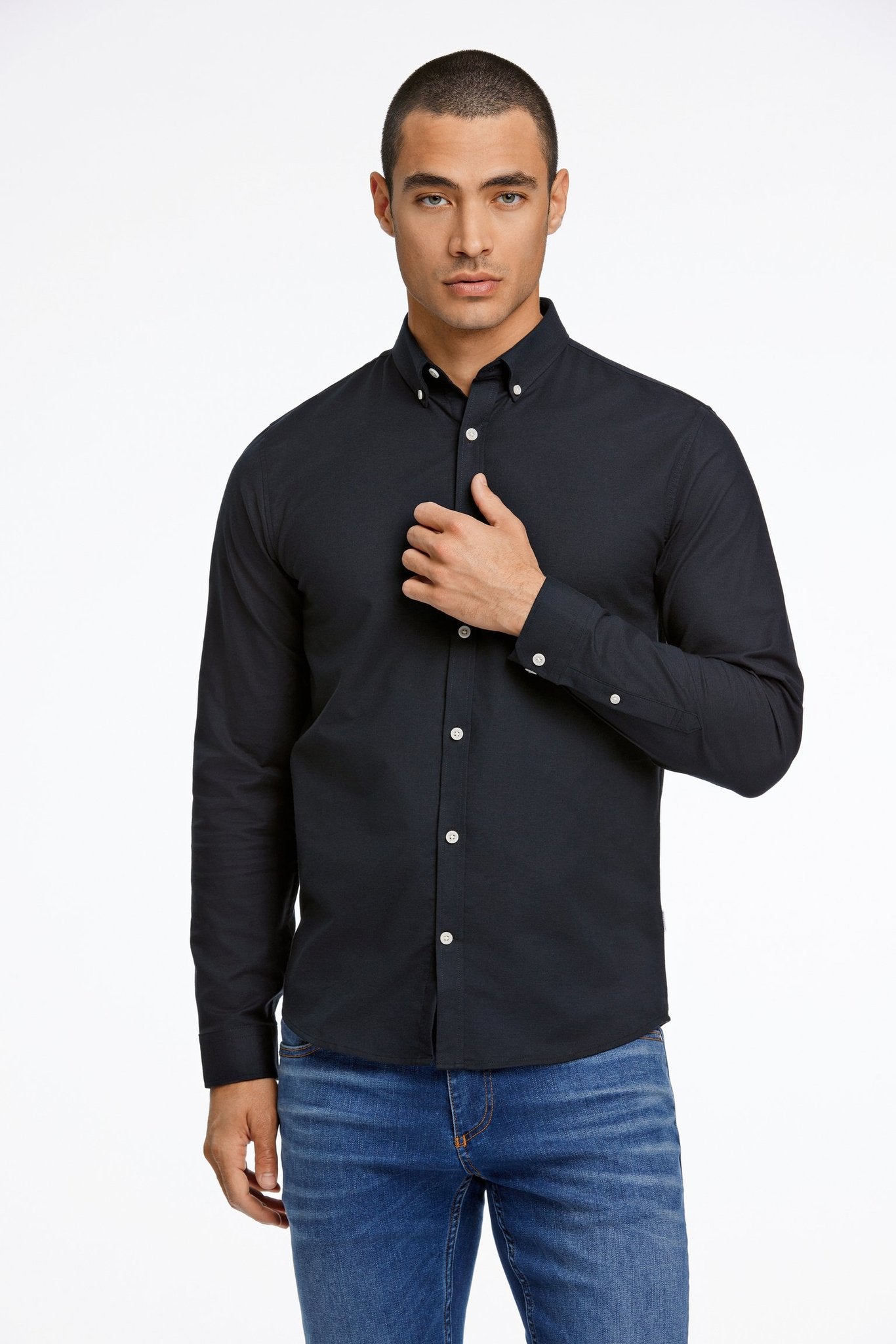 Lindbergh Superflex Oxford-Hemd