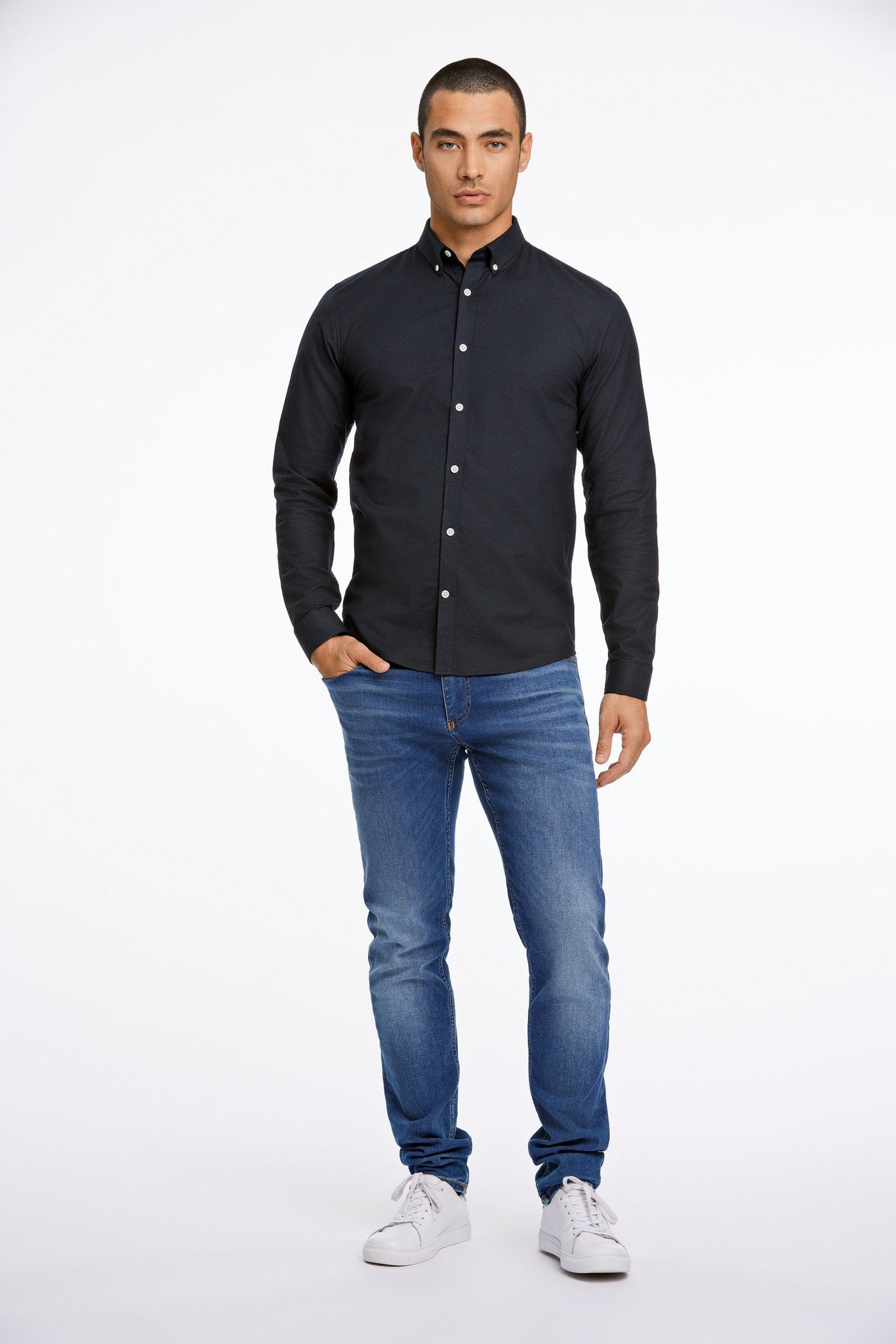 Lindbergh Superflex Oxford-Hemd