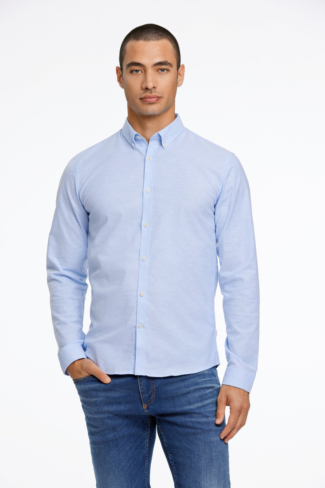 Lindbergh Superflex Oxford-Hemd