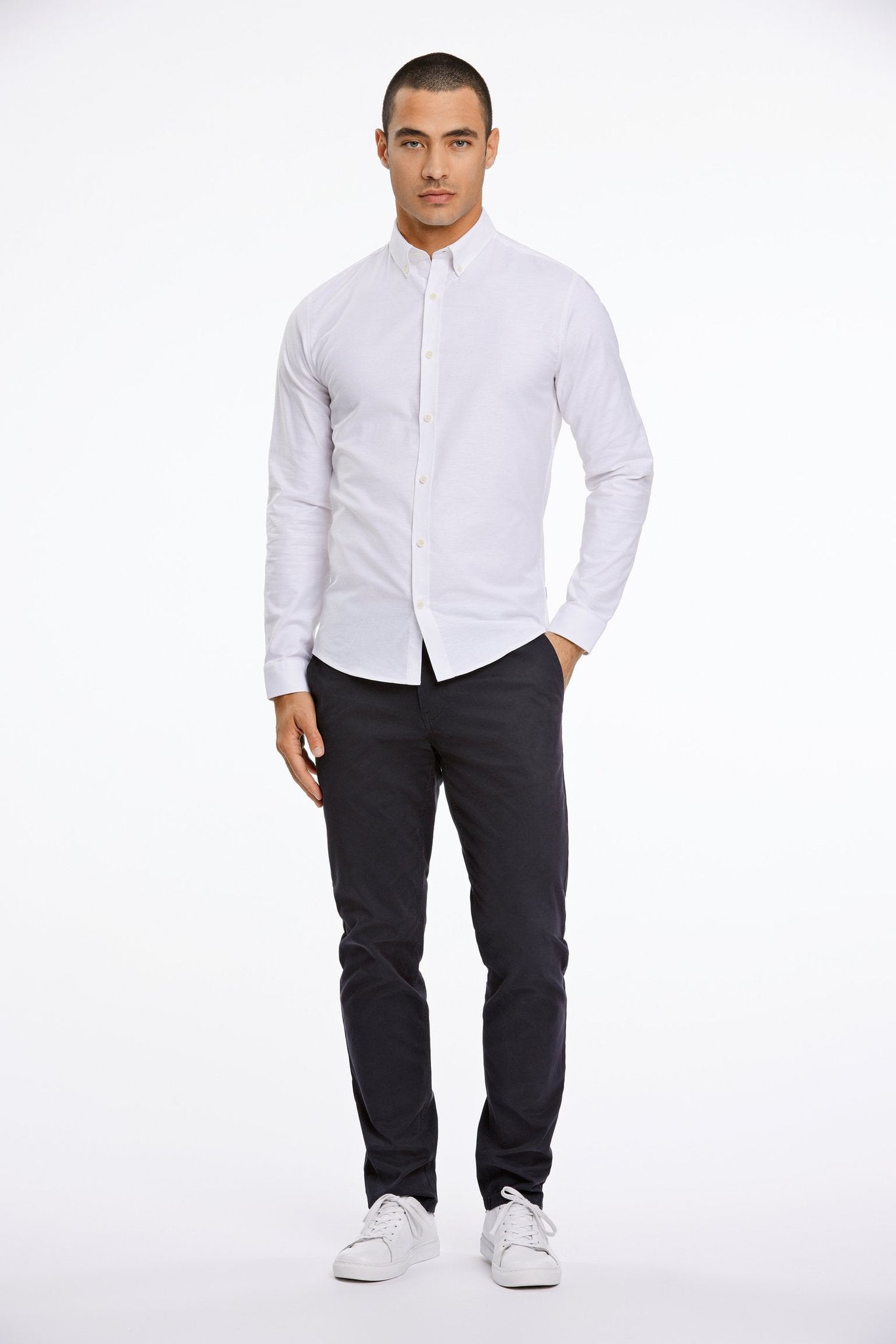 Lindbergh Superflex Oxford-Hemd