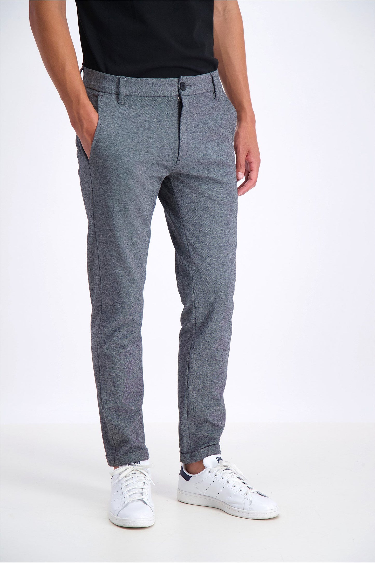Lindbergh Slim Fit Stoffhose Cropped