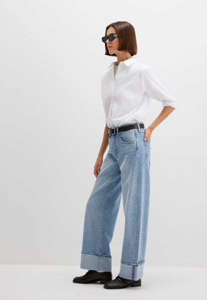 Mavi Sandra Wide Leg Jeans