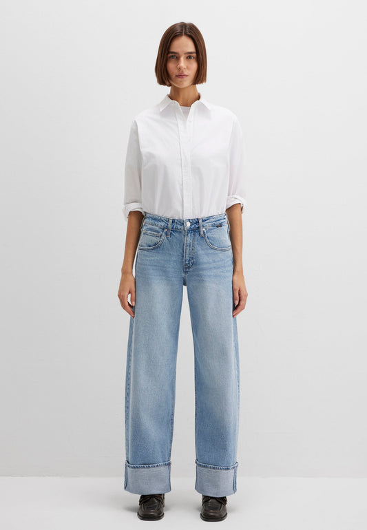 Mavi Sandra Wide Leg Jeans