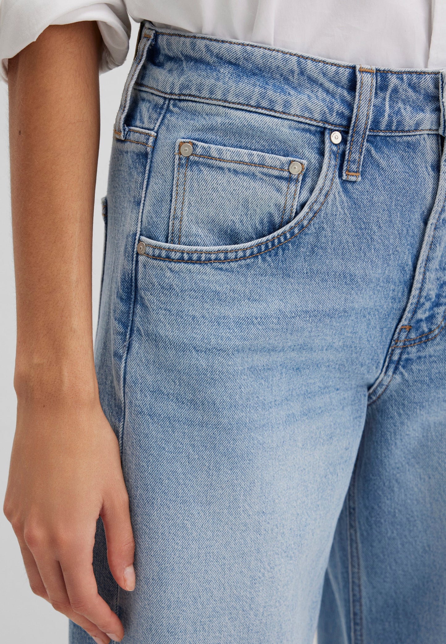 Mavi Sandra Wide Leg Jeans