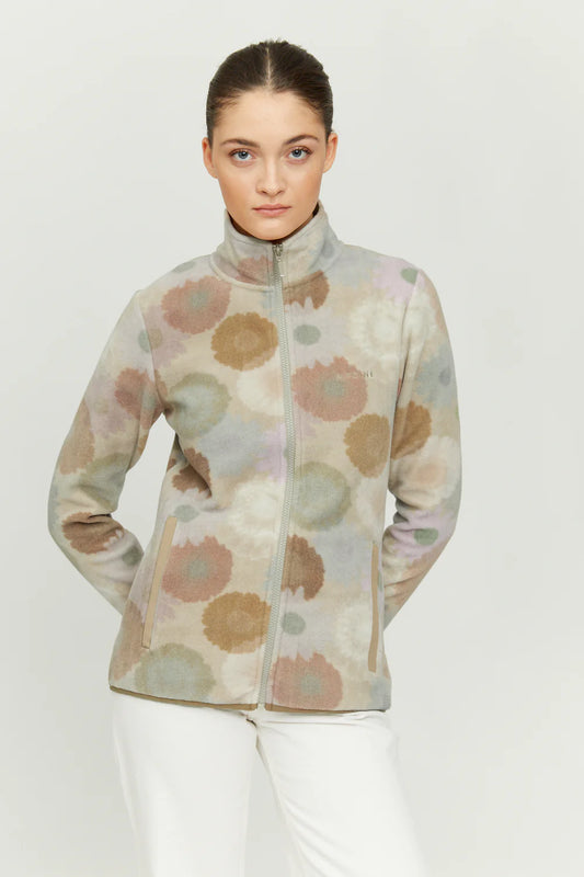 Mazine Given Printed Fleece Jacke