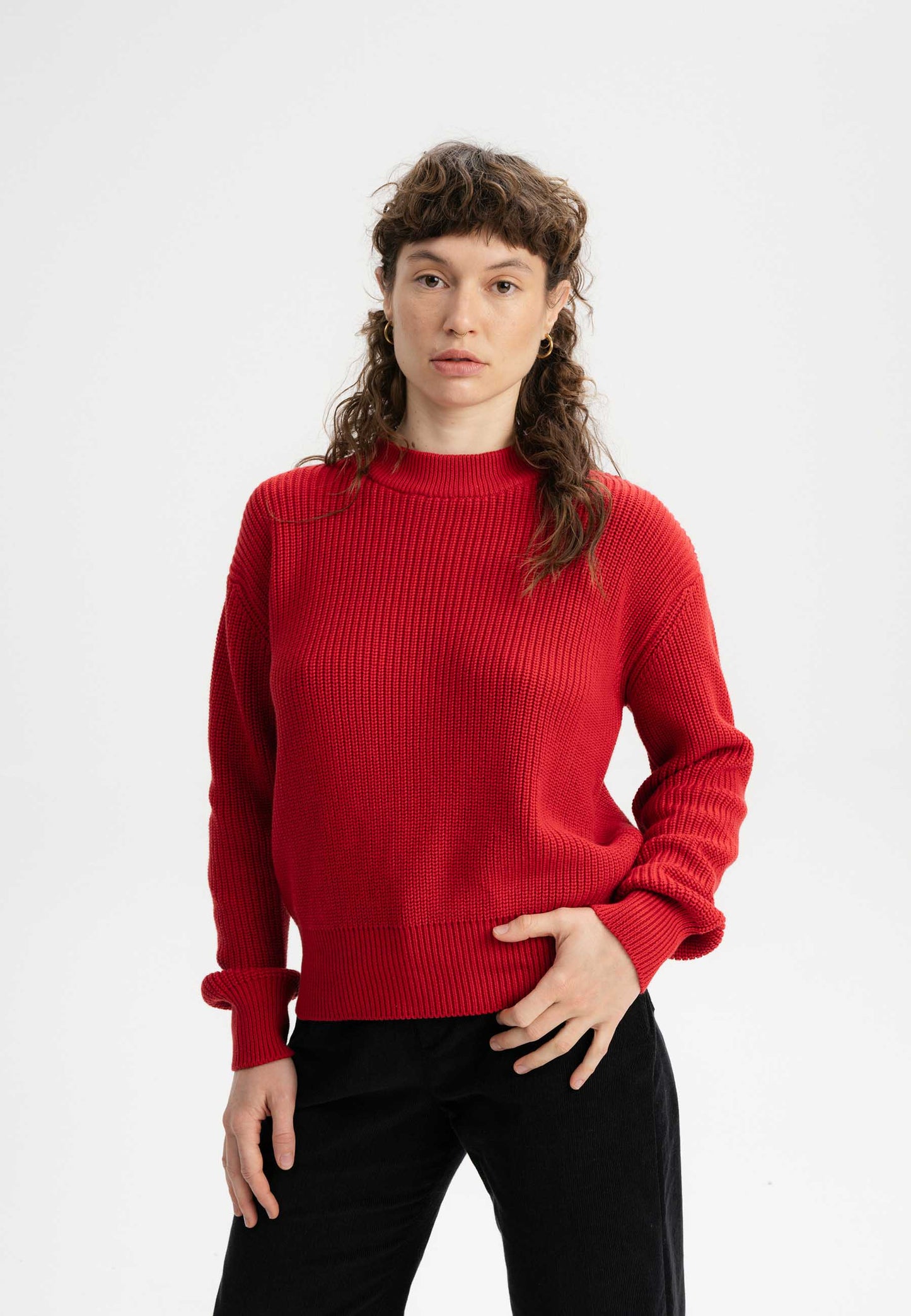 Mela Manika Rippstrick Pullover