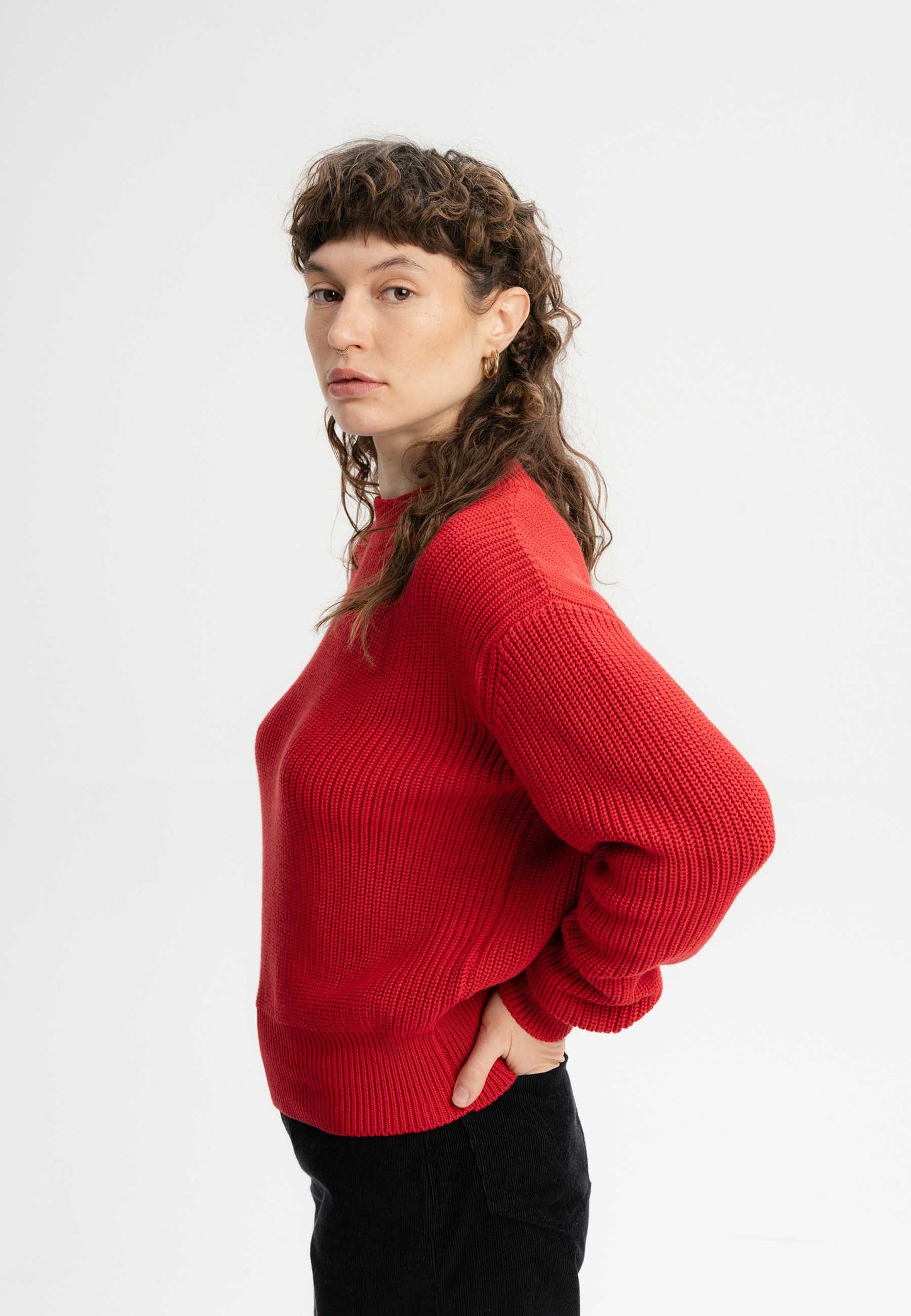 Mela Manika Rippstrick Pullover