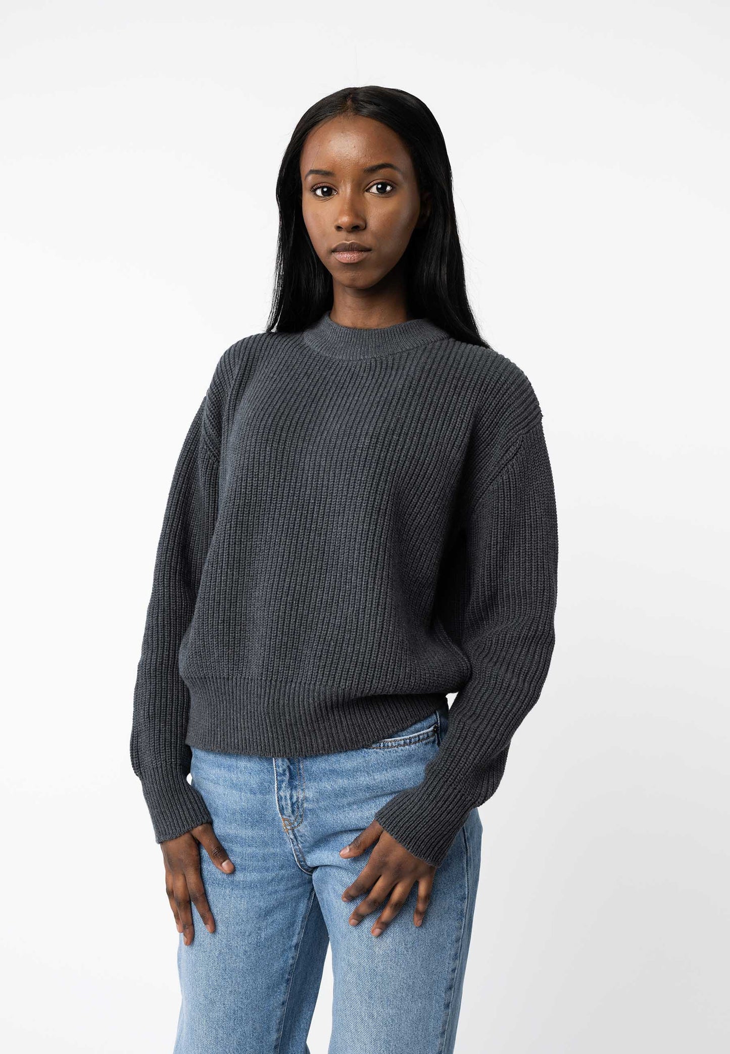 Mela Manika Rippstrick Pullover