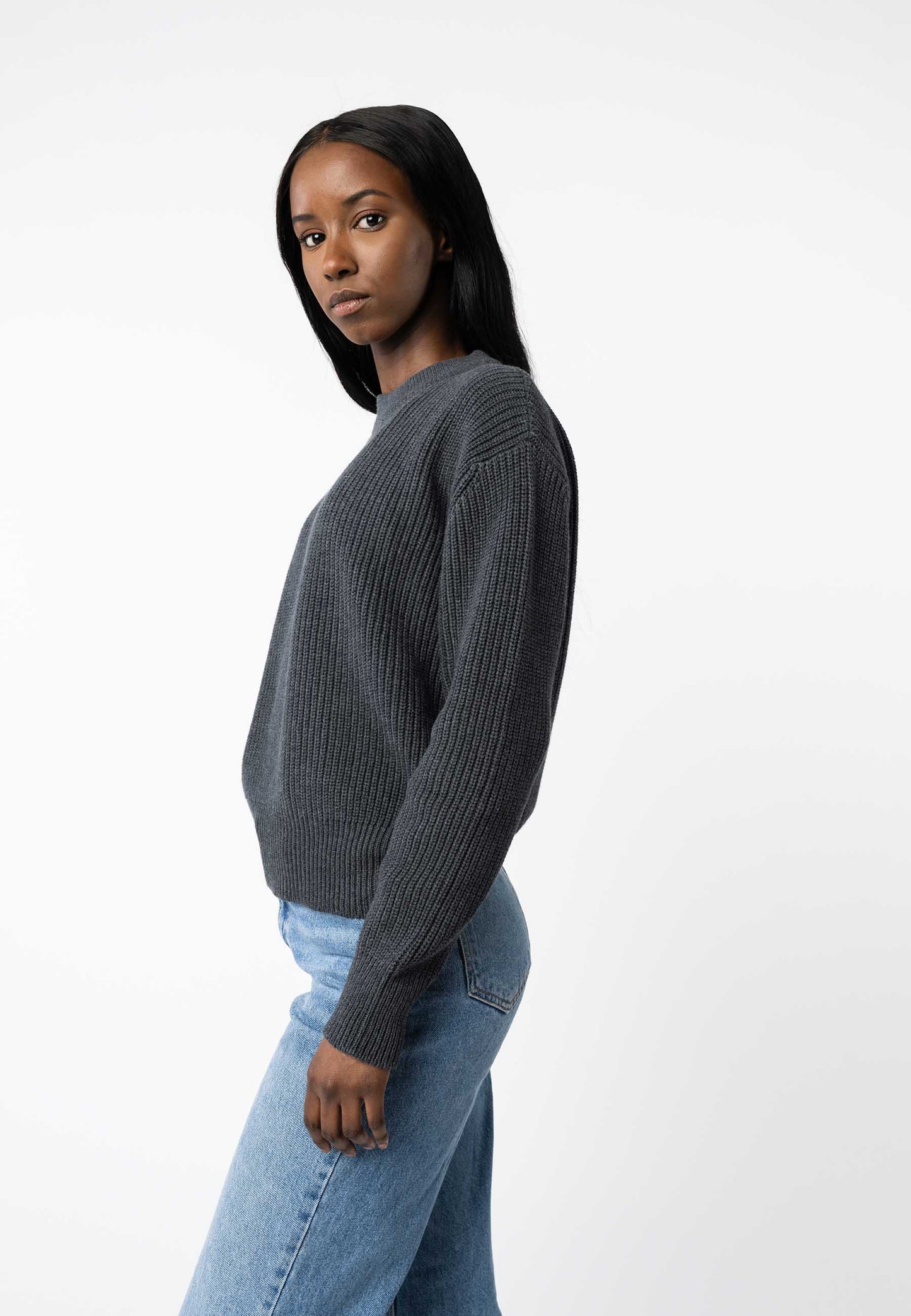 Mela Manika Rippstrick Pullover