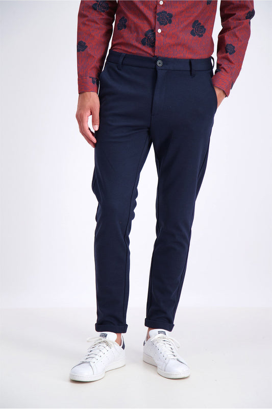Lindbergh Slim Fit Stoffhose Cropped