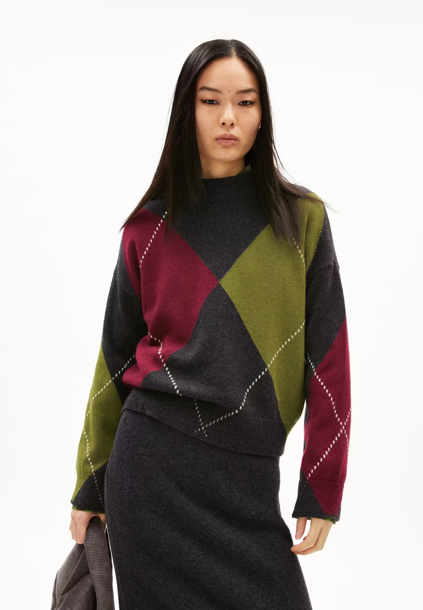 Armedangels Aaelgias Argyle Strickpullover