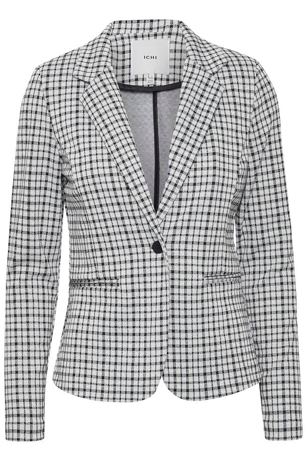 Ichi Kate Small Check Damen Blazer