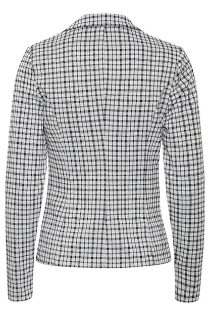 Ichi Kate Small Check Damen Blazer