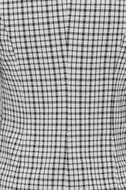 Ichi Kate Small Check Damen Blazer